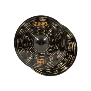 Heavy Hihat cymbal for Drum Set – Pair – B10 Bronze CC14HDAH Dark Finish 35,56cm Made in Germany Meinl Classics Custom Dark 14 inch 