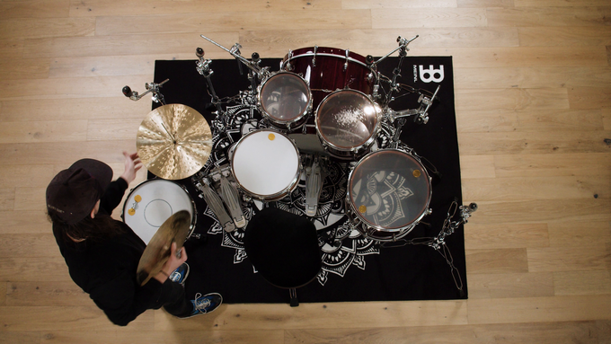 Drum Rug Mandala – Designed By Aric Improta video