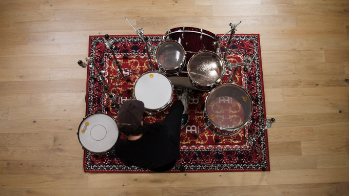 Drum Rug Oriental video