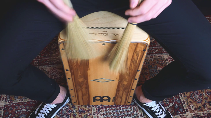 Cajon Husk Brush video